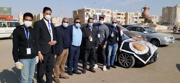#امانة_قسم_فيصل برئاسة الاستاذ محمود مرسال امين القسم وتوزيع مهمات الوقاية من فيروس كورونا ..